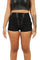 black lace up shorts from Love Khaos