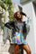 Estrela Holographic Crop Leather Tassel Jacket