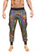 Mens Black & Gold Skinny fit Cargo Joggers from Love Khaos Festival wear brand