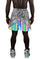 Mens Reflective Festival Shorts with Pockets by Love Khaos