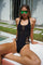 Sydney Halter Monokini Swimsuit from Ekoluxe Sustainable Bikini Brand