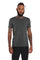 Crew neck mens muscle fit t shirt in steel grey from Ekoluxe.