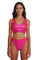 Cali Hot Pink Crop Top from Love Khaos