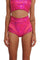 Ooh La La High Waisted Hot Pink Rave Bottoms from Love Khaos Rave Wear Brand