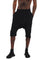Santiago black Dropcrtoch shorts from Ekoluxe