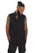Mens Sleeveless Button Down Grandad Collar Shirt from Ekoluxe
